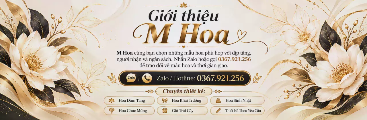 Ảnh bìa Shop hoa tươi Phường Trần Hưng Đạo Hưng Yên - Chọn hoa theo câu chuyện của bạn